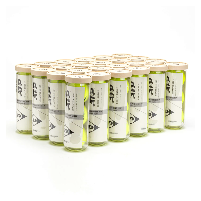 Dunlop ATP Championship Extra Duty-Coffret (24 boîtes-72 balles)