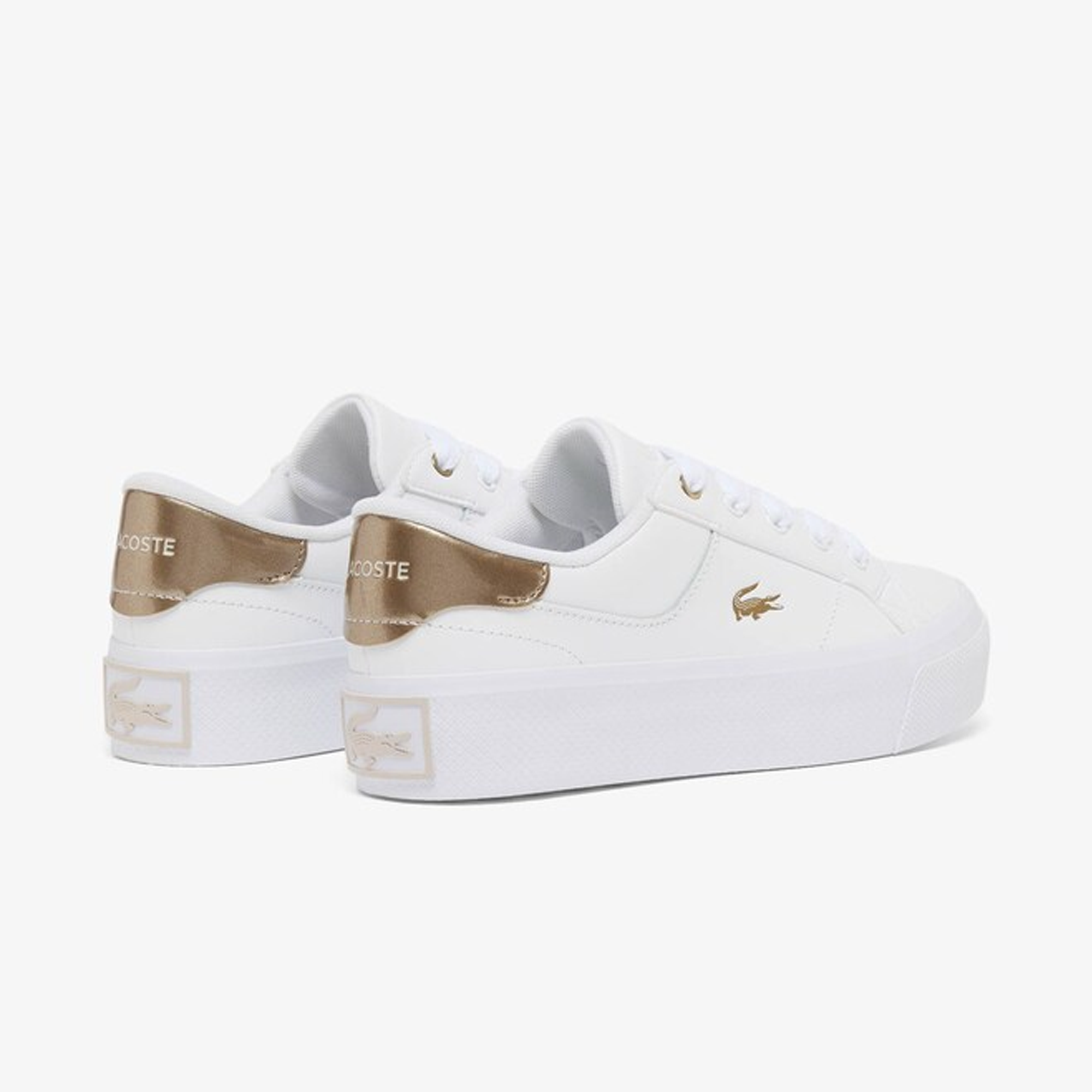 Ziane Platform Leather Sneakers.