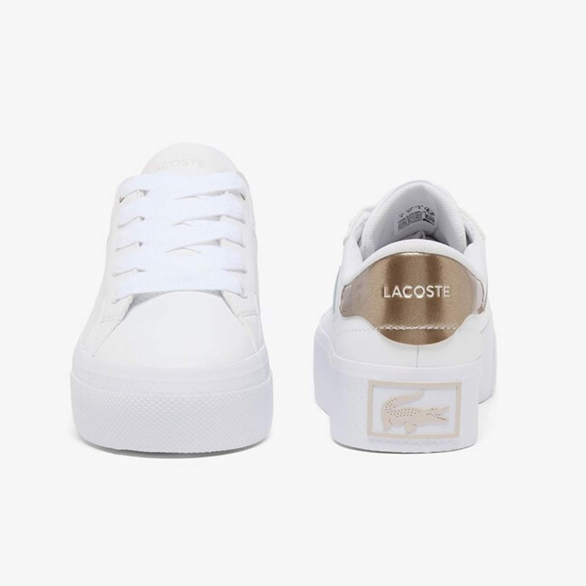 Ziane Platform Leather Sneakers.