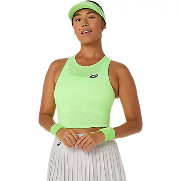 Match Jacquard Crop Top.