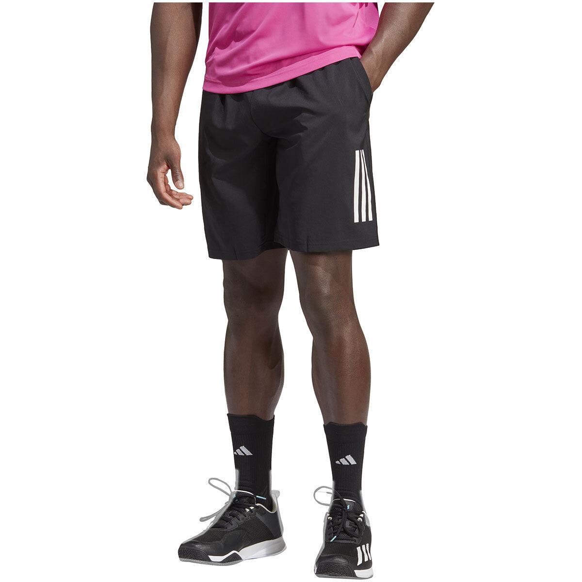Club 3-Stripes Tennis Shorts.