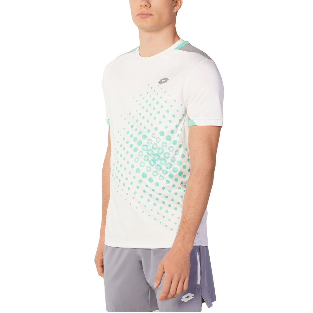 Top Ten Tee - Bright White/Green