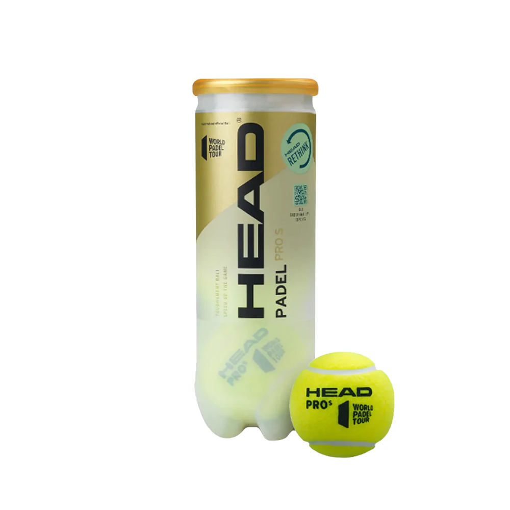 <tc>Head</tc> Balle Padel Pro S - Boîte Individuelle (3 Balles)