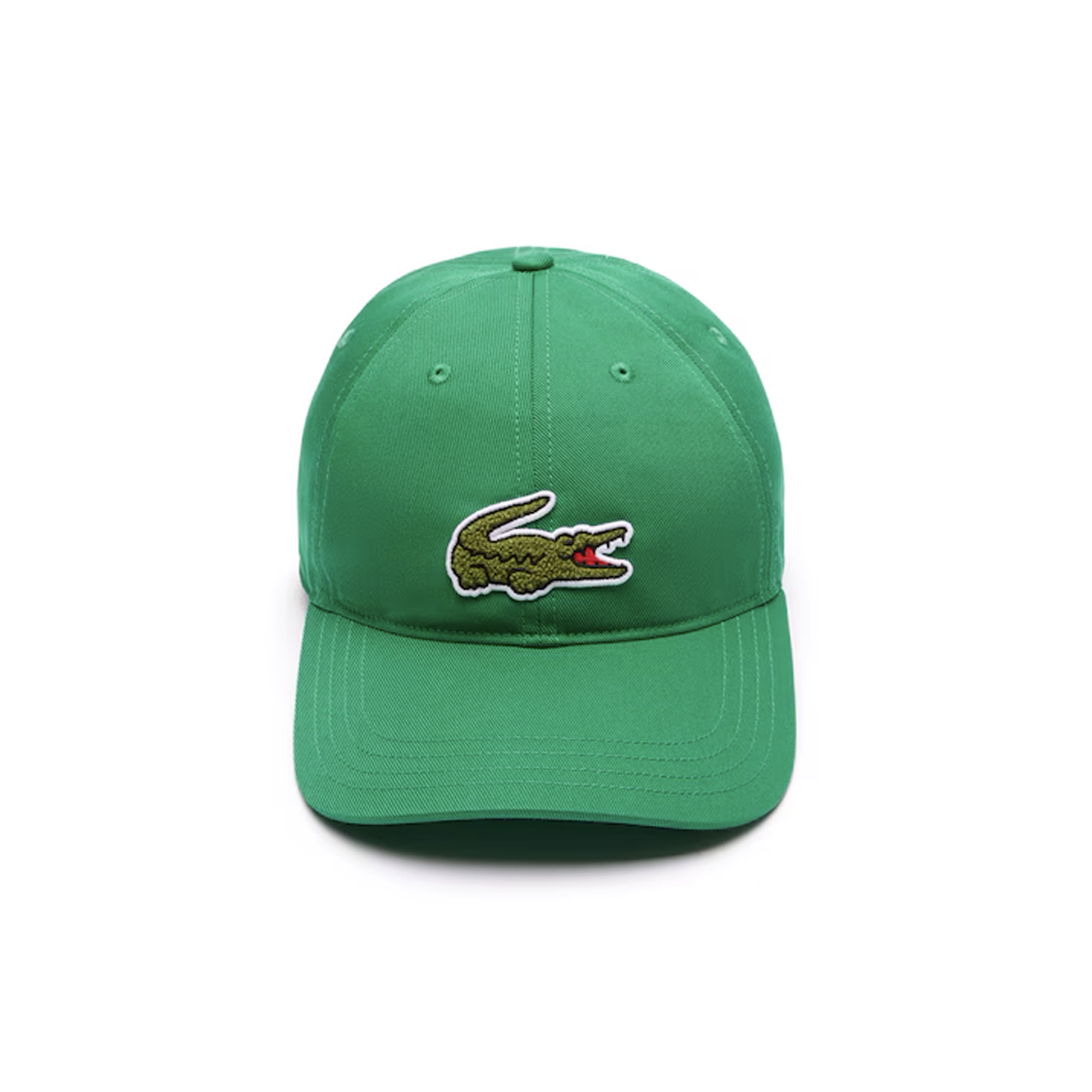 Crocodile Badge Cotton Twill Cap.