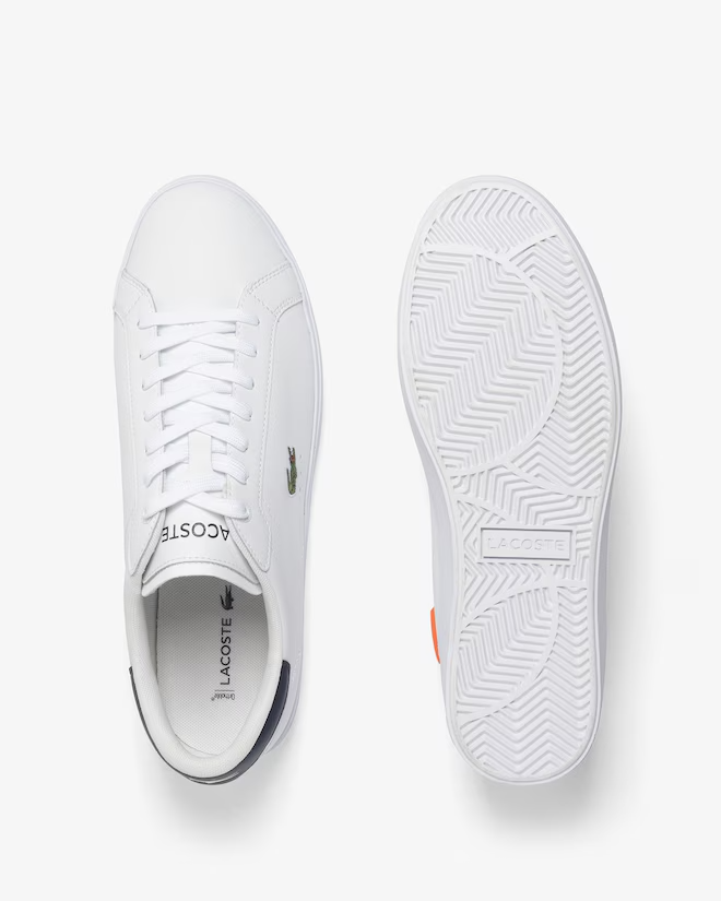 Powercourt Graphic Leather Sneakers.