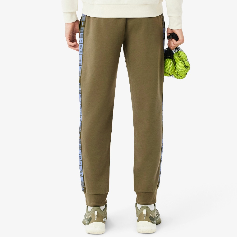 Tennis Logo Stripe Tracksuit Pants.