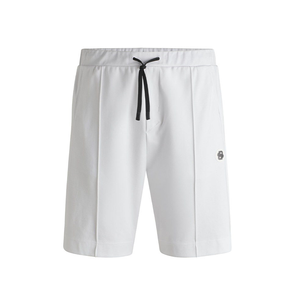 Shorts With Double B Monogram.