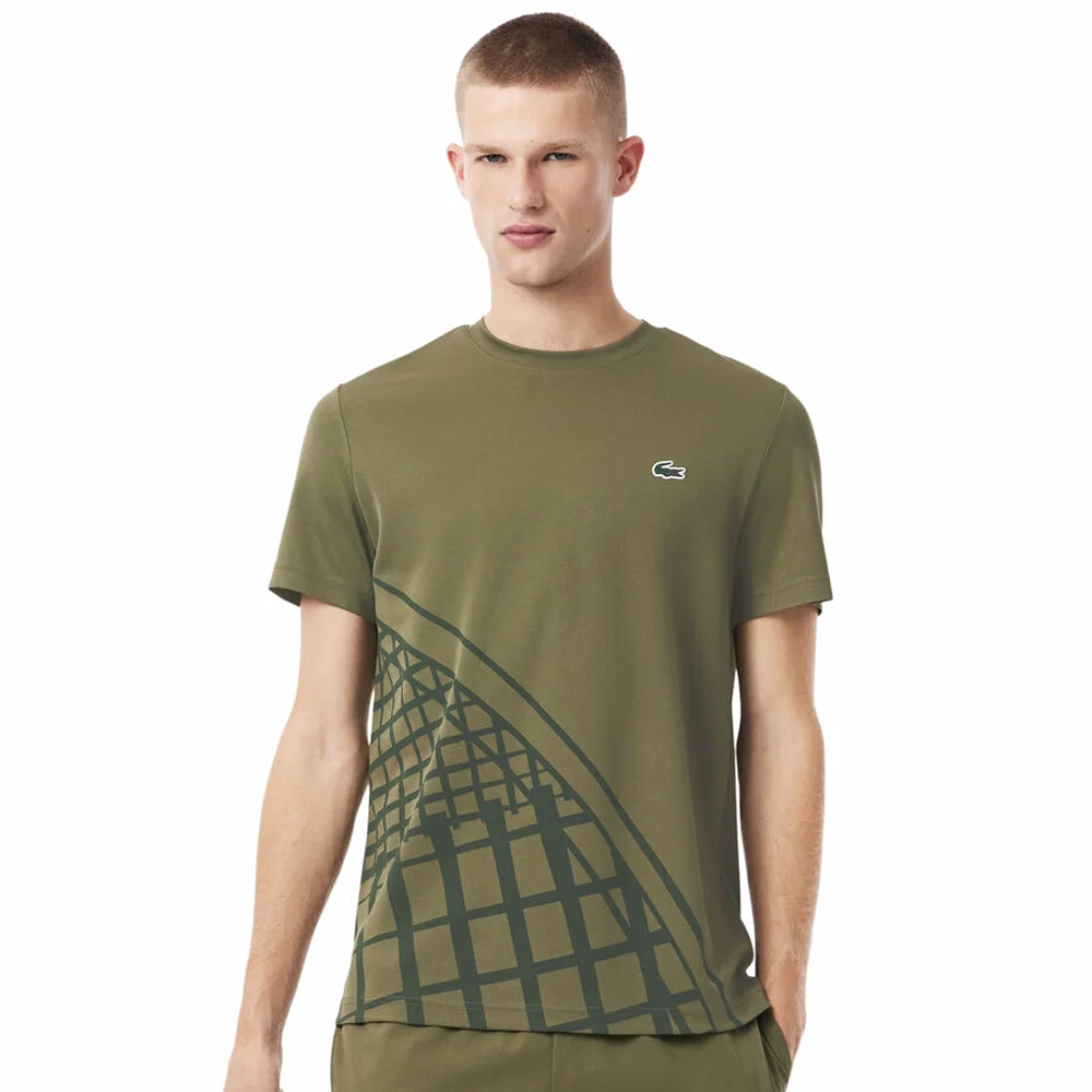 Ultra Dry Printed Tennis T-Shirt.