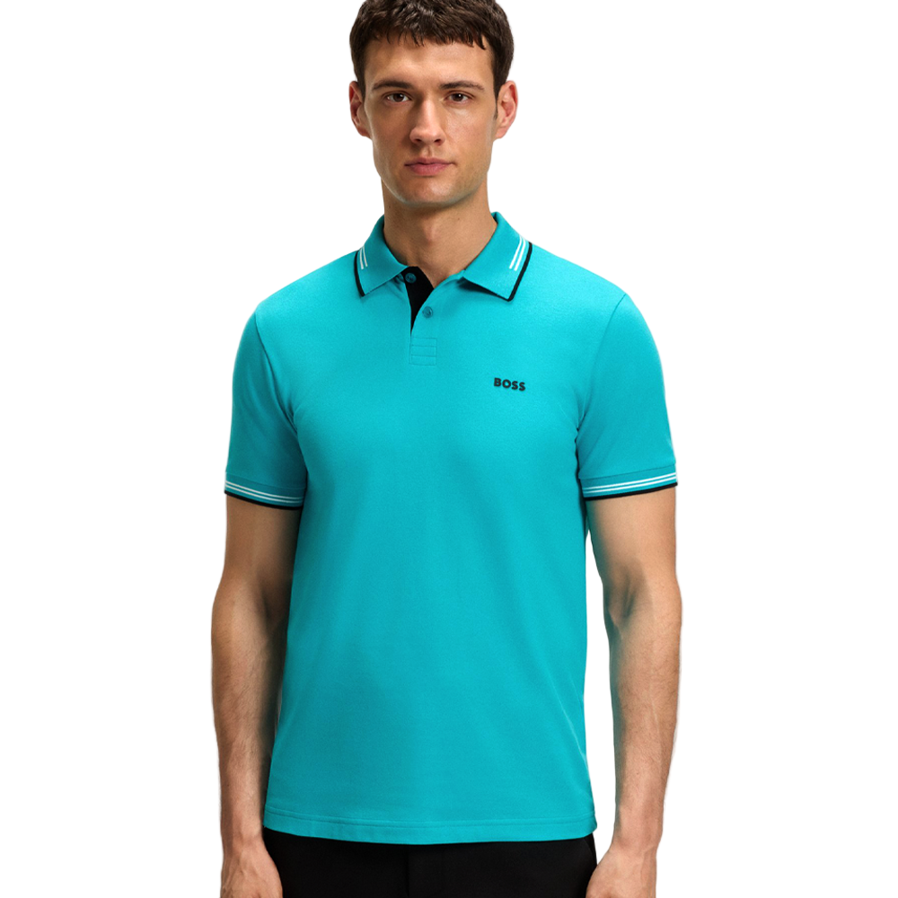 Stretch-Cotton Slim-Fit Polo Shirt.