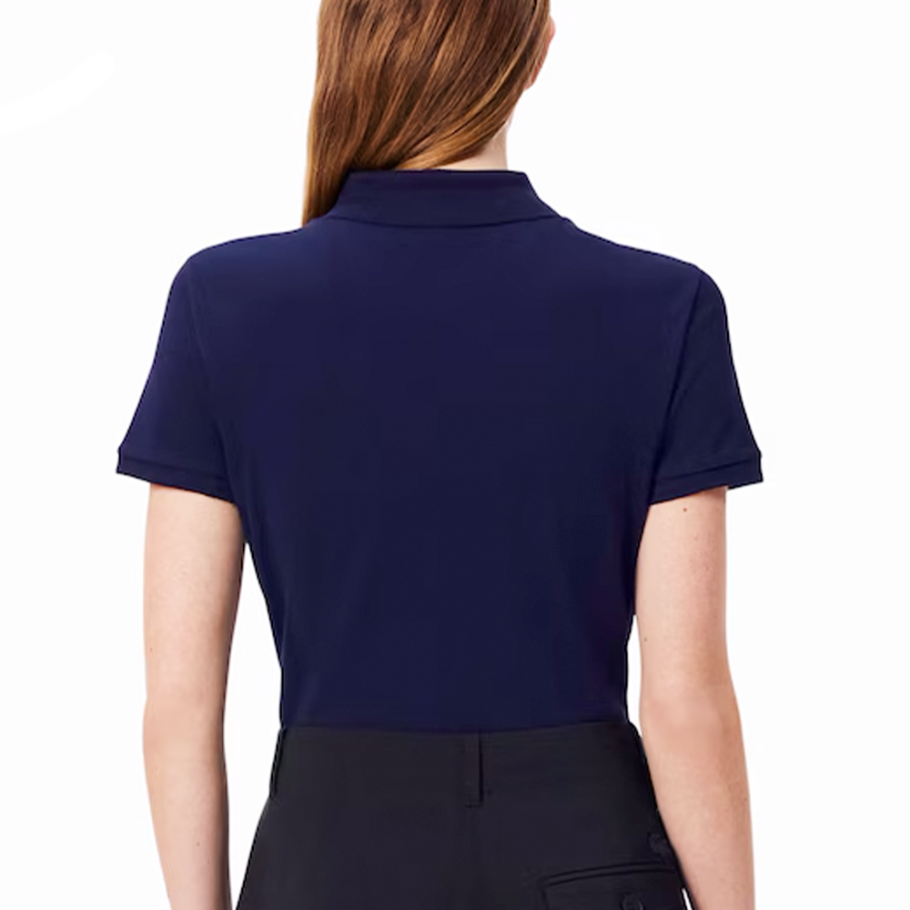 L.12.D Slim Fit Stretch Mini Piqué Polo.