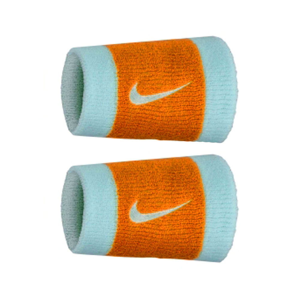 Swoosh Doublewide Wristbands - Multi Color.