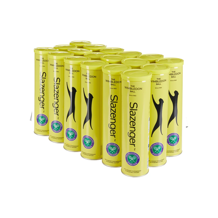 Slazenger Wimbledon - 18 Cans - 72 Balls.