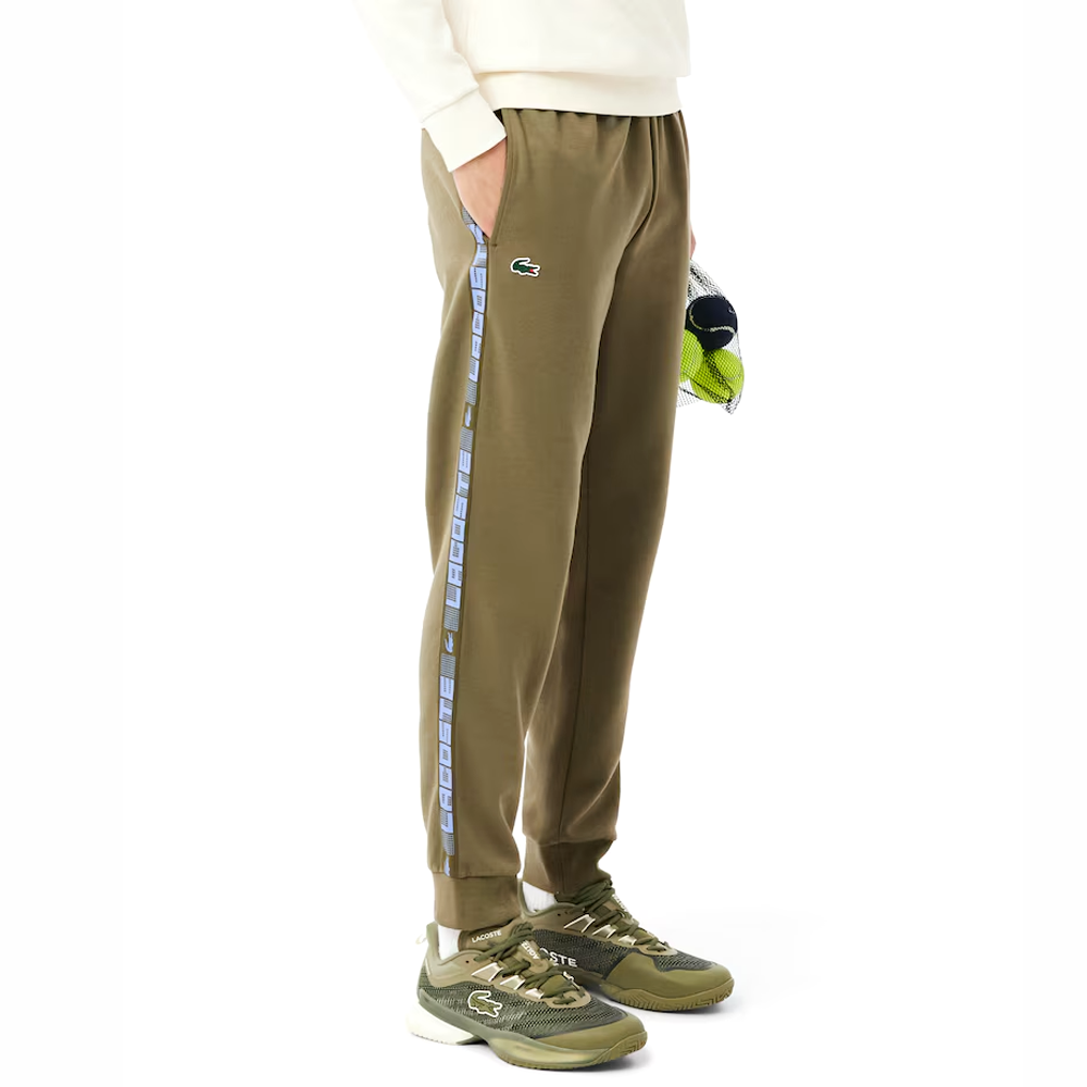 Tennis Logo Stripe Tracksuit Pants.