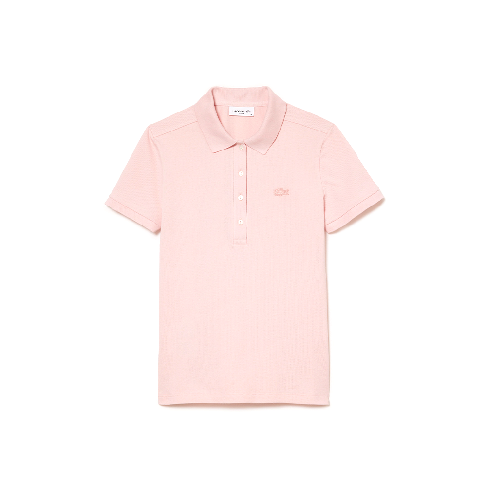L.12.D Slim Fit Stretch Mini Piqué Polo.