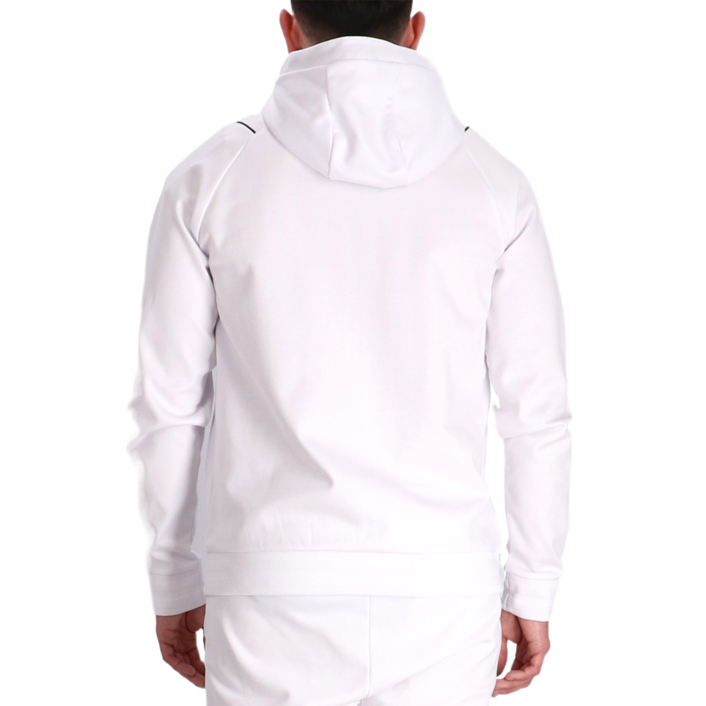 Zip-up hoodie with Double B monogram.