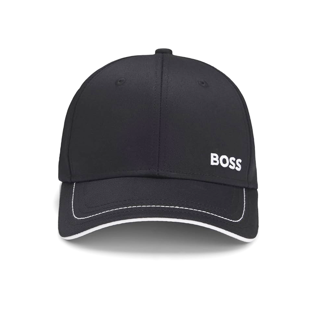 Cotton-Twill Cap With Embroidered Logo.