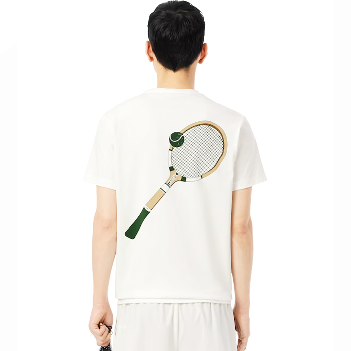 Ultra Dry Tennis Heritage Print T-Shirt.