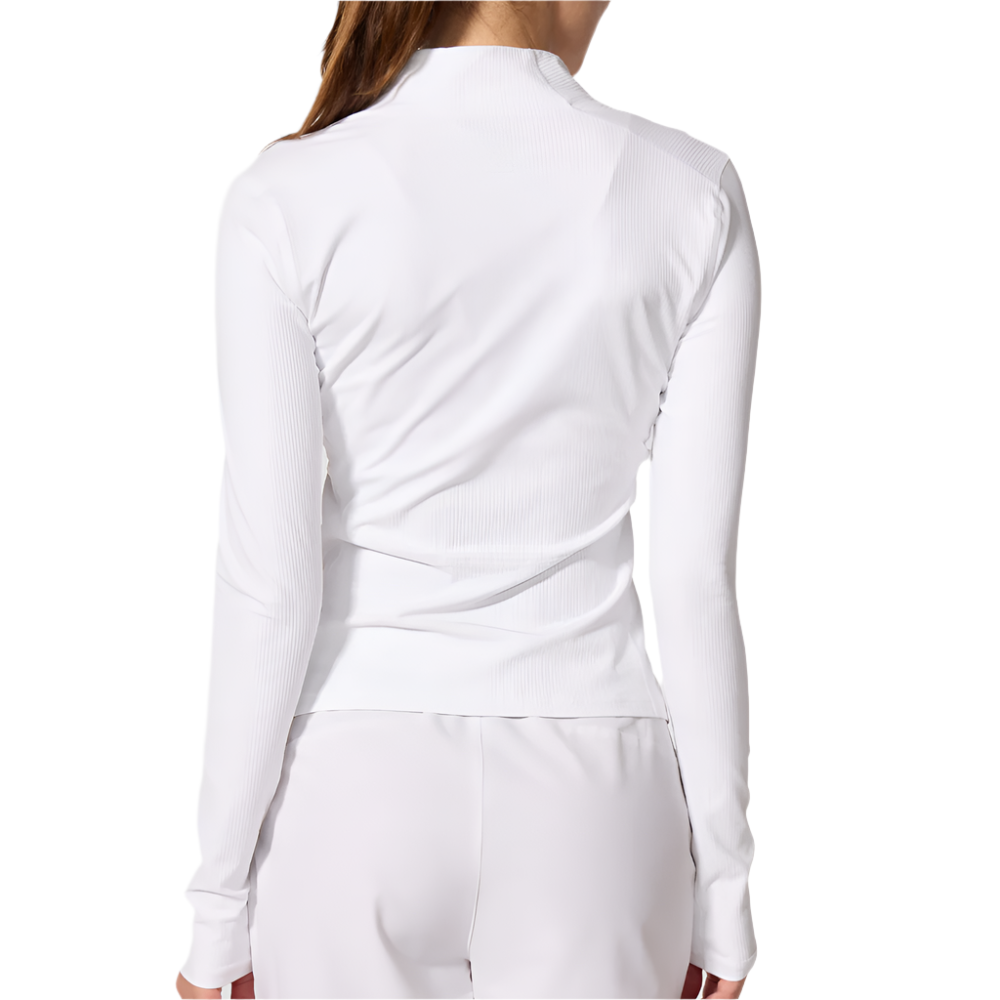 Vital Rib Full Zip Long Sleeve Jacket.