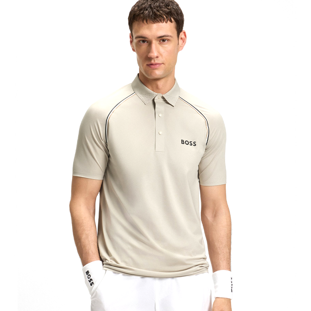 Active Slim-Fit Polo Shirt with Odor Control.