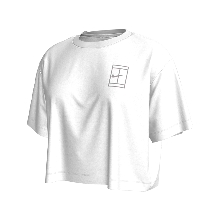 Court Dri-Fit Short Sleeve Cropped Tee.