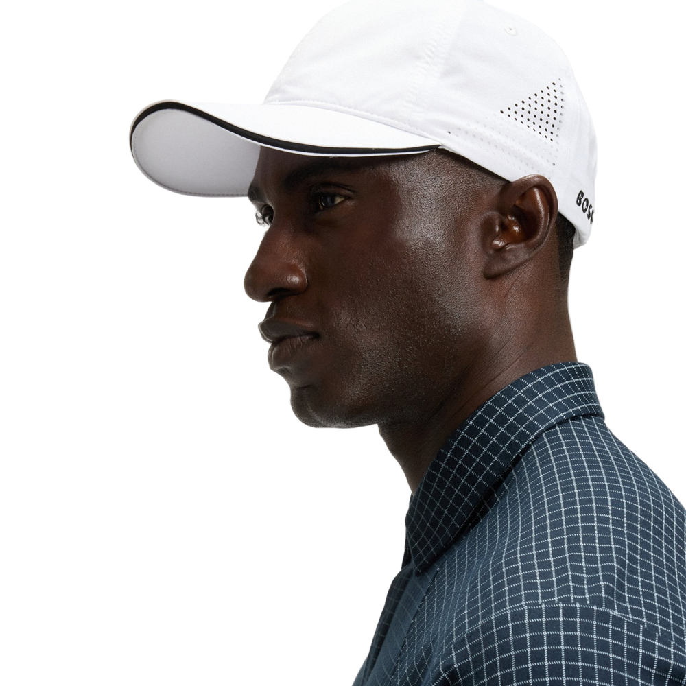 Gloss-Logo Cap In Taffeta.