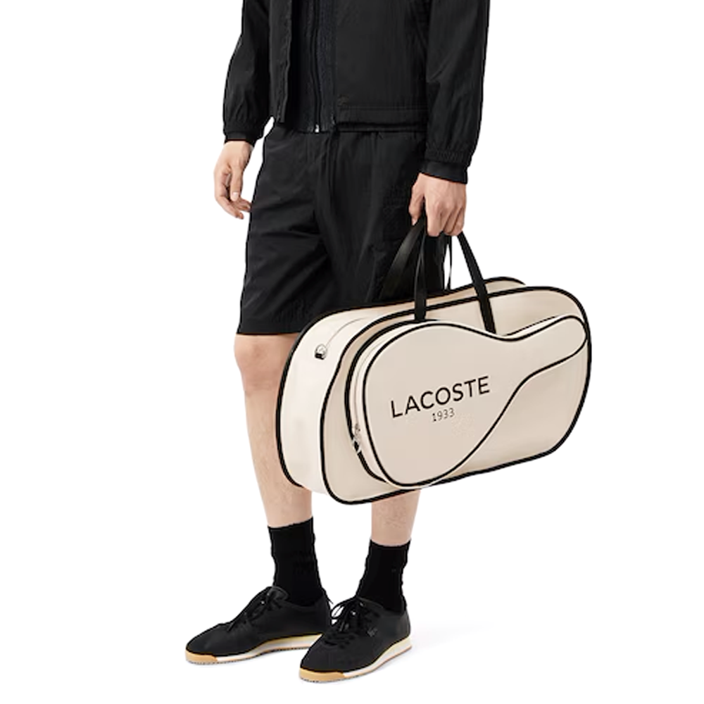 Large Heritage Canvas Racket Bag.