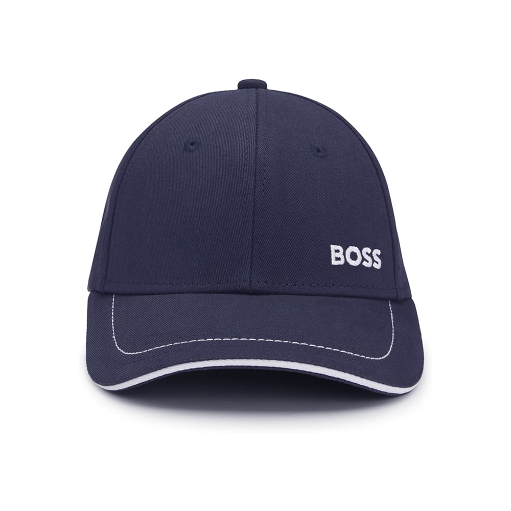 Cotton-Twill Cap With Embroidered Logo.
