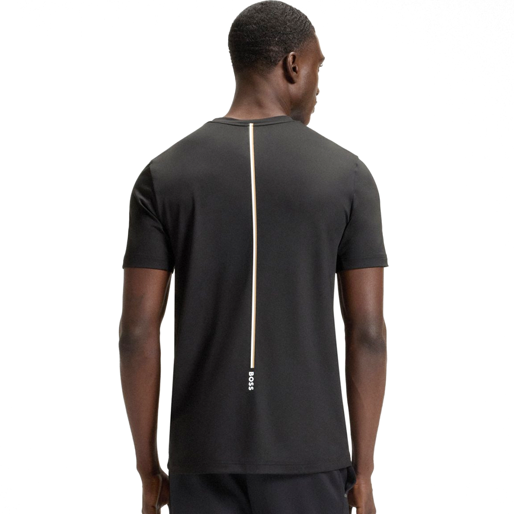 Odour-Control Slim-Fit T-Shirt in Stretch Piqué.