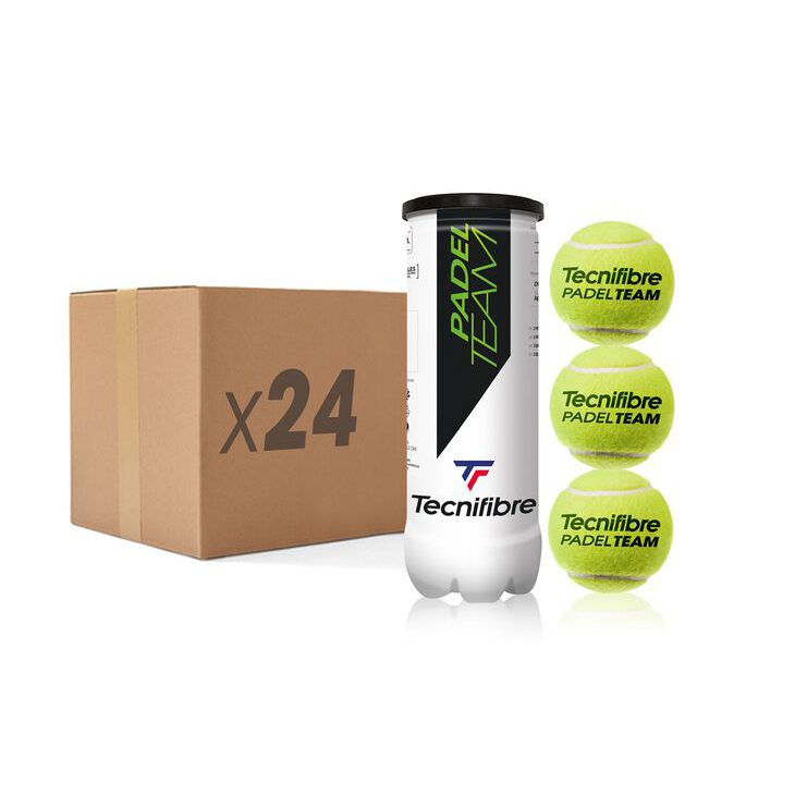 Padel Team Ball - 24 Cans - 72 Balls.