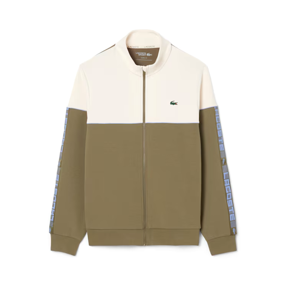 Tennis Zip-Up Colorblock Sweatshirt.
