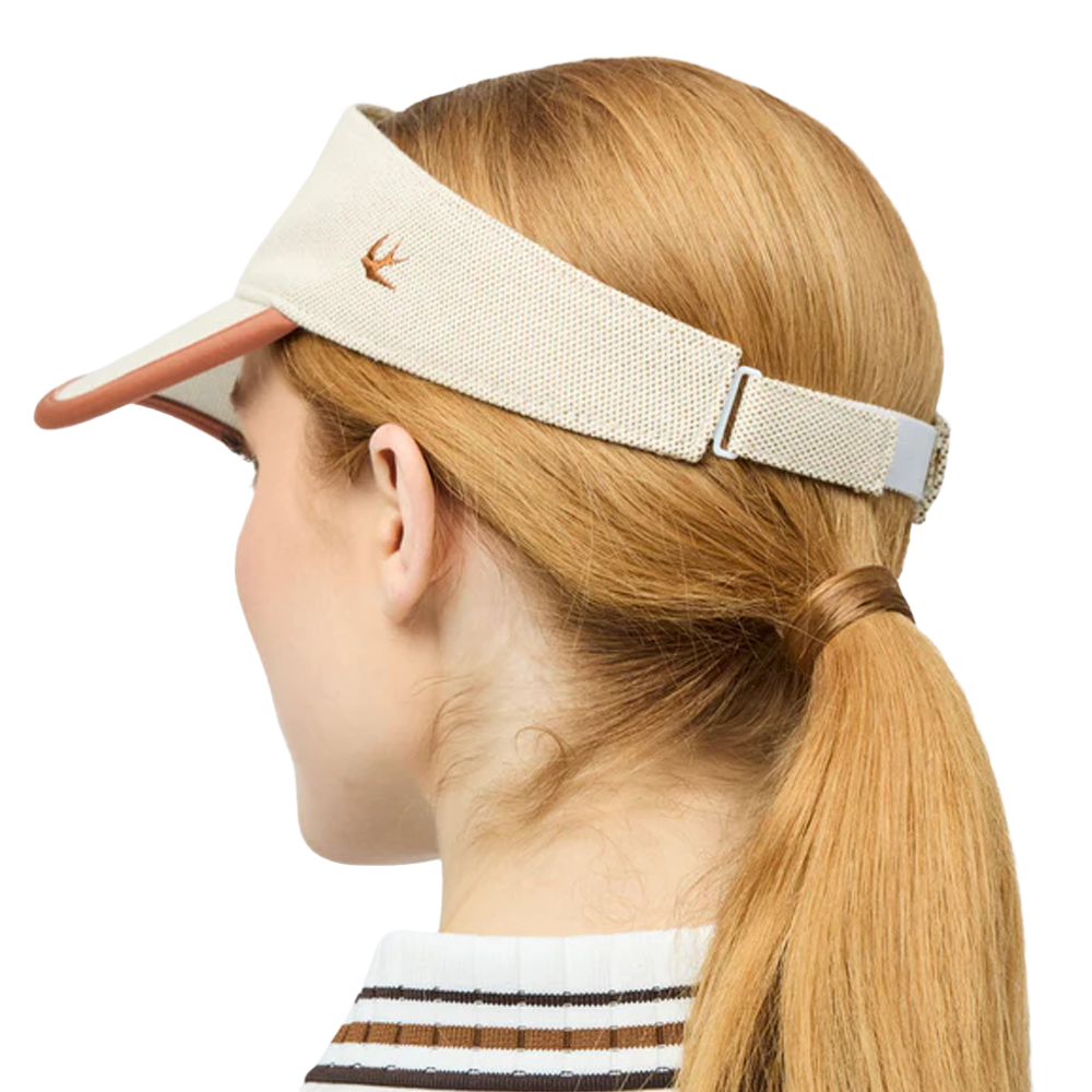Leather Canvas Visor