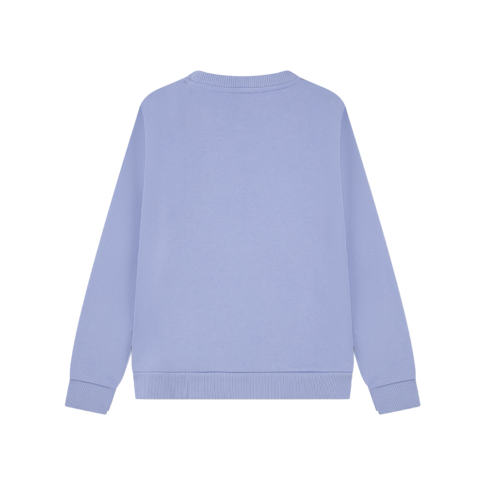 Pique Appliqué Fleece Crew.