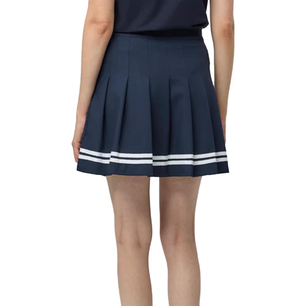 Ribbon Pleated Skirt