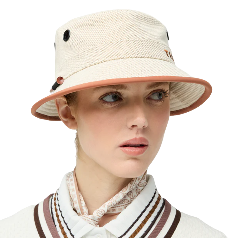 Leather Canvas Bucket Hat