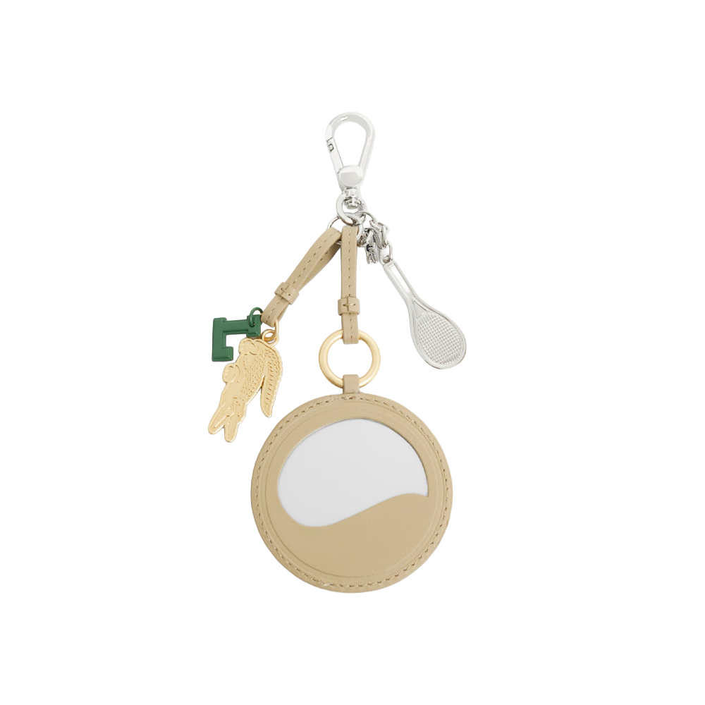 Tennis Racket Mirror L Charms Key Ring