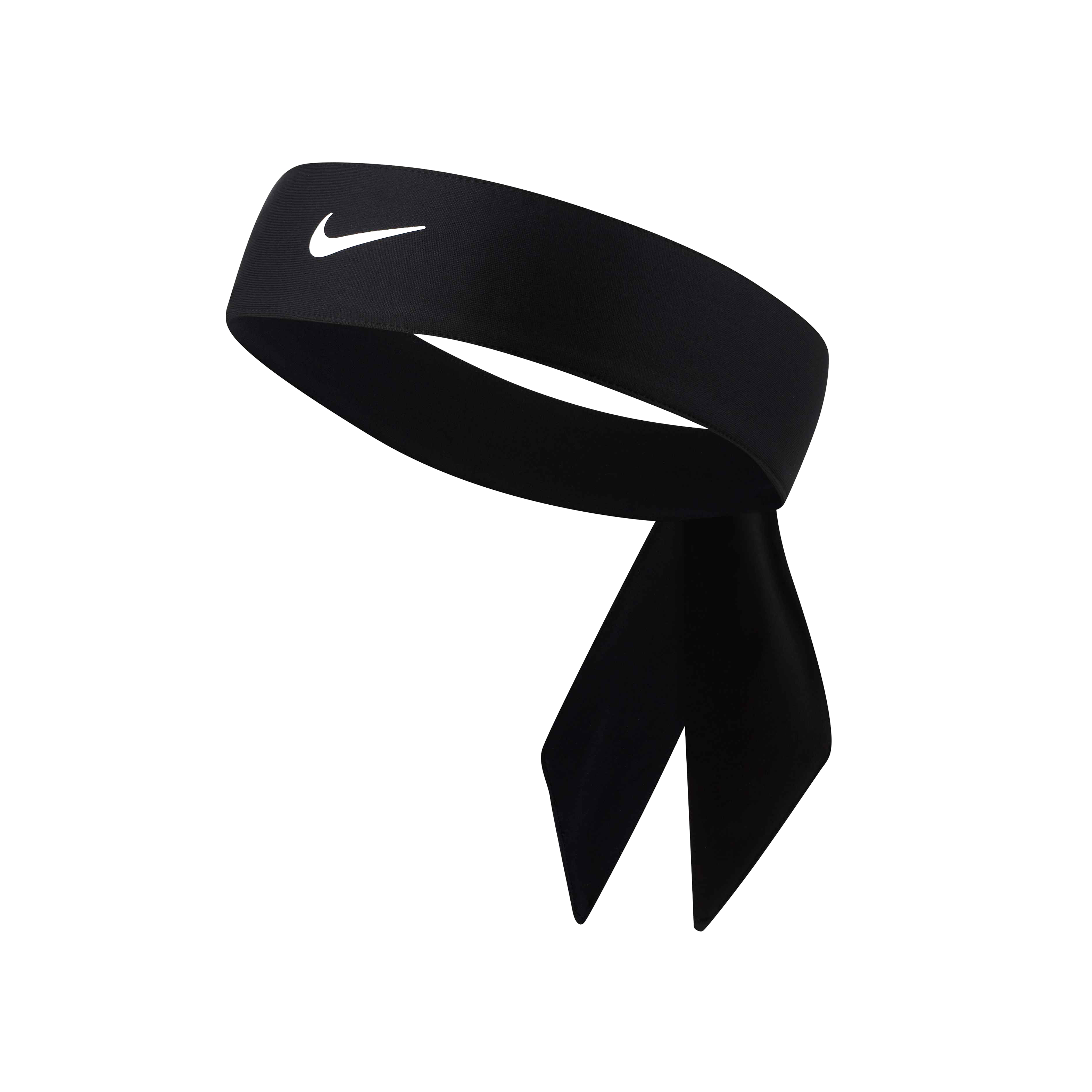 Bandeau Nike Swoosh-Rouge Habanero/Noir