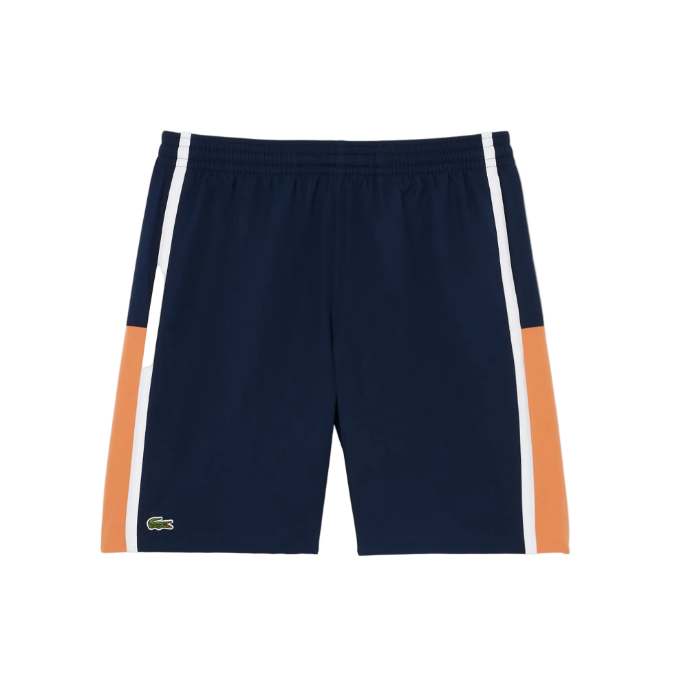 Men's Lightweight Colorblock Stripe Tennis Shorts