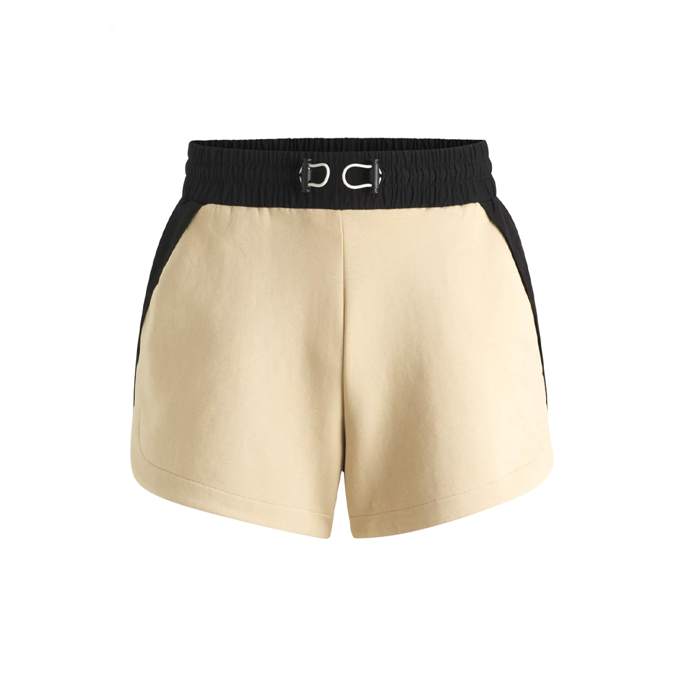 Active Shorts In A Cotton Blend With Contrast Back.