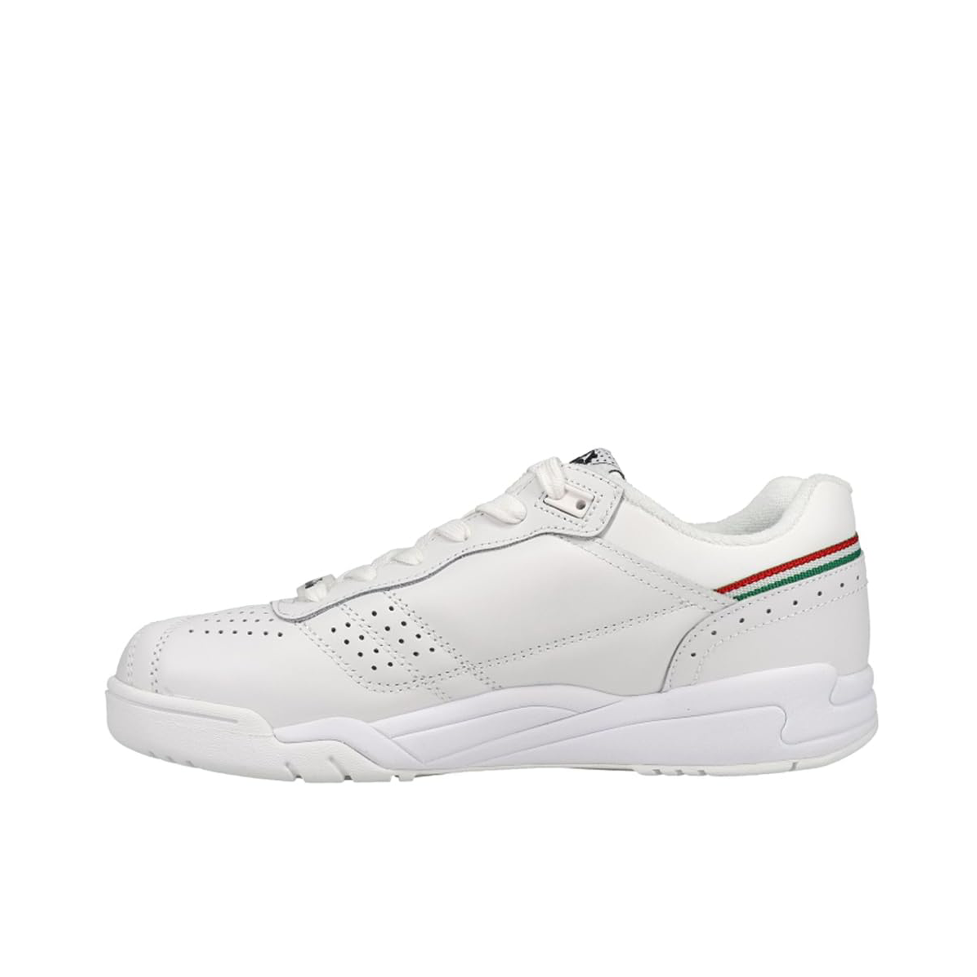Action Lace Up Sneakers - White.
