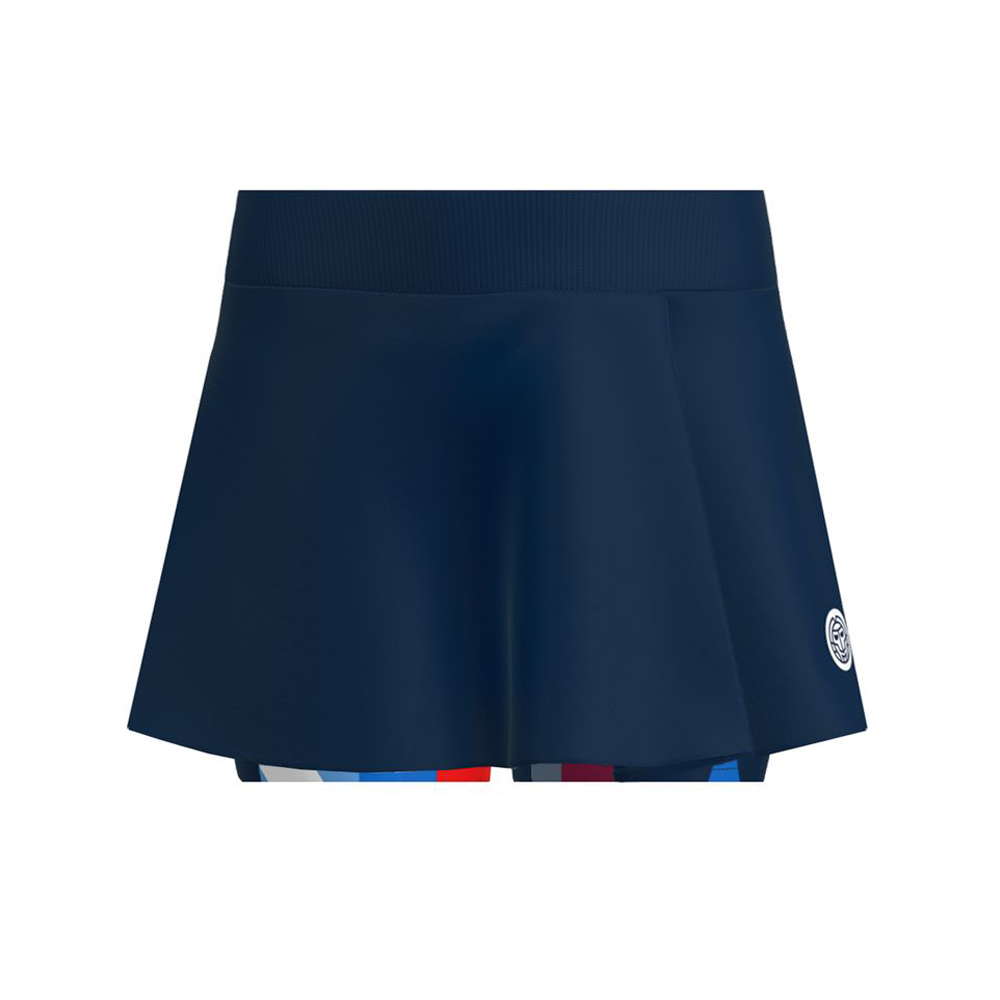 New York 2024 Printed Wavy Skort.