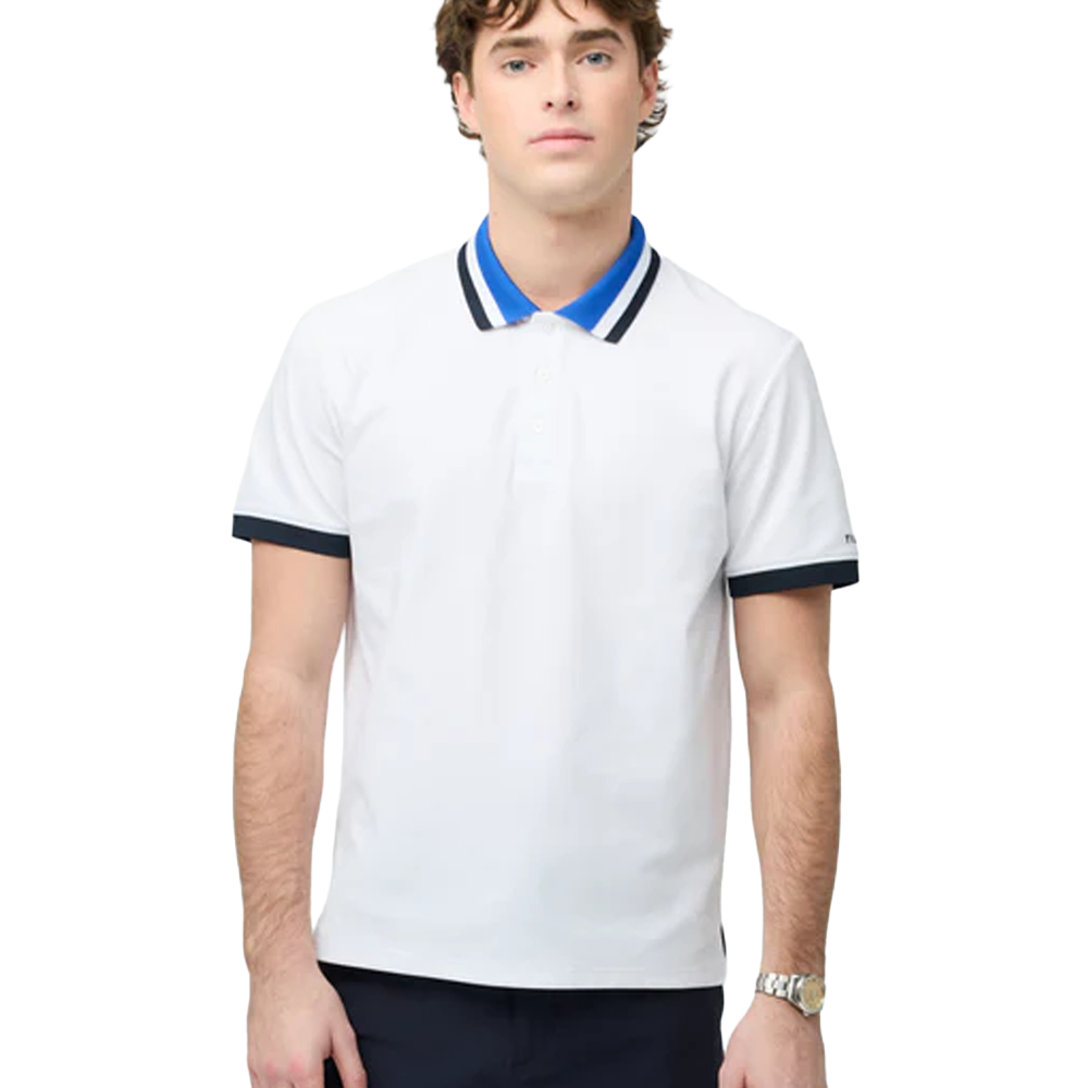 Supima Pique Stripe Polo
