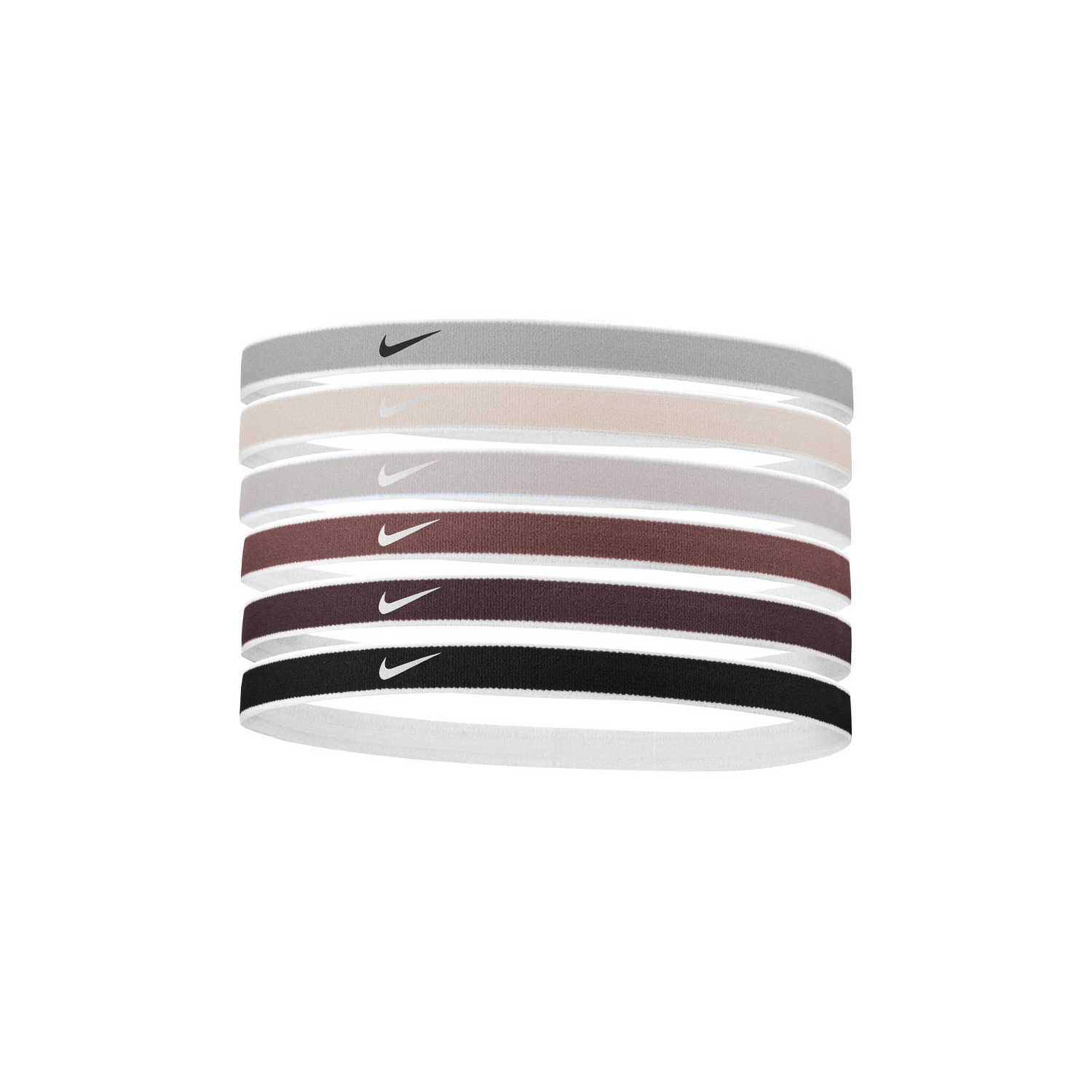Swoosh Sport Headbands - 6 Pack.
