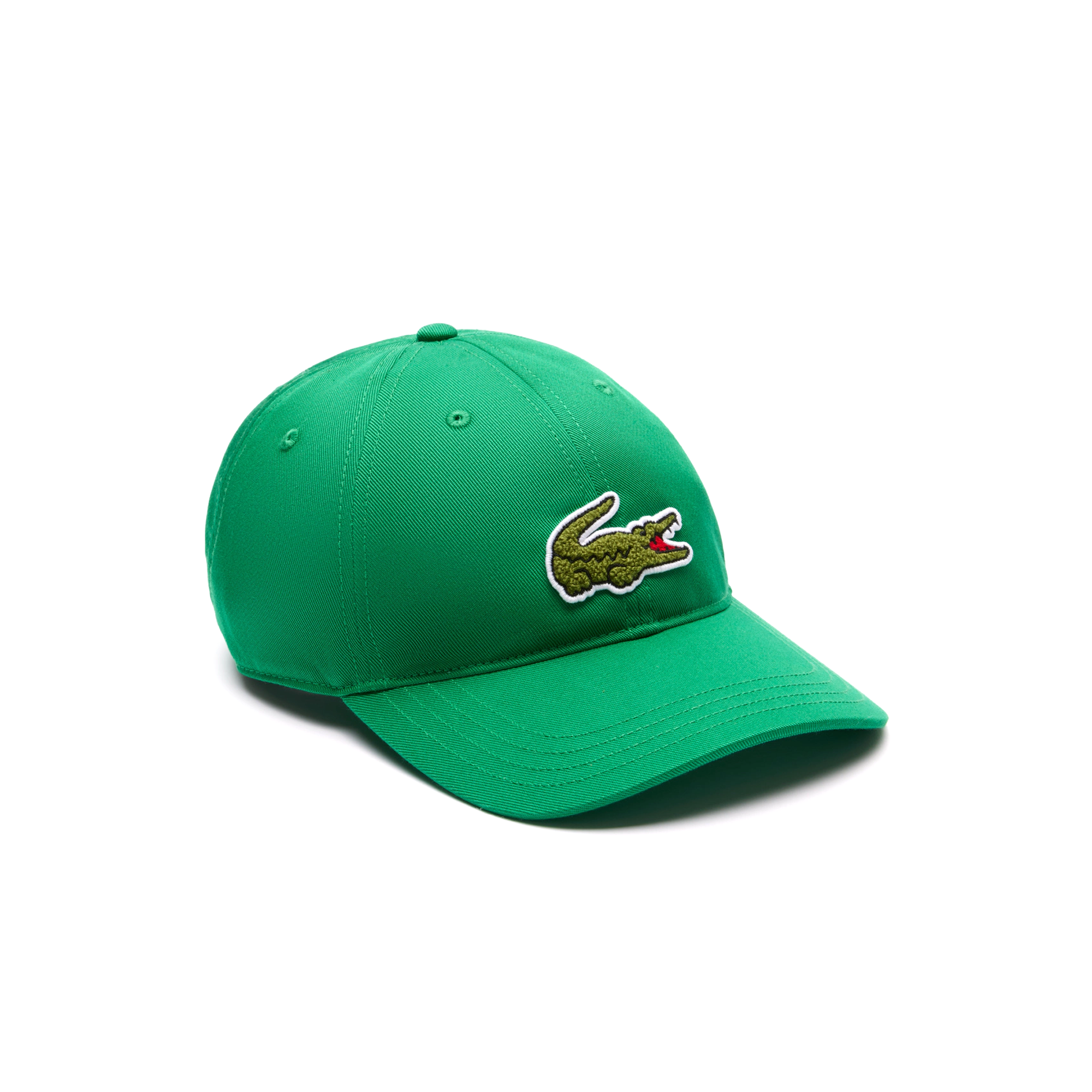 Crocodile Badge Cotton Twill Cap.