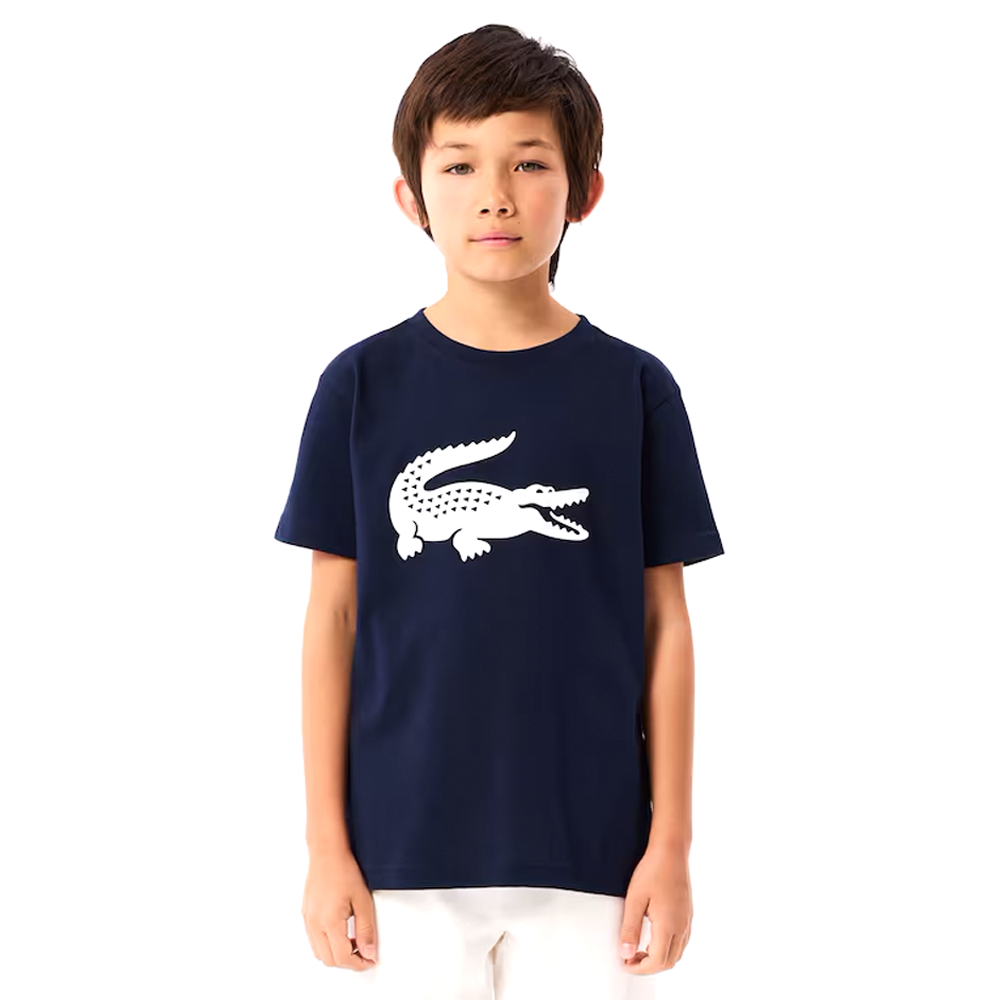 Oversized Technical Cotton Tennis T-Shirt.