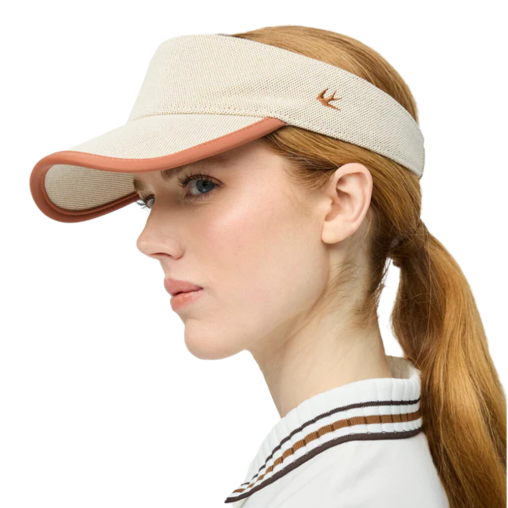 Leather Canvas Visor