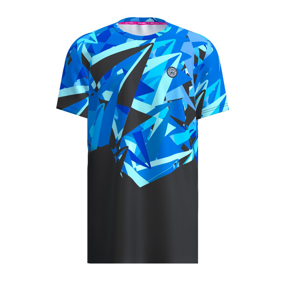 Spike Tee - Dark Grey/Blue.