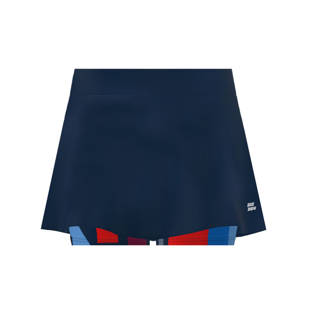 New York 2024 Printed Wavy Skort.
