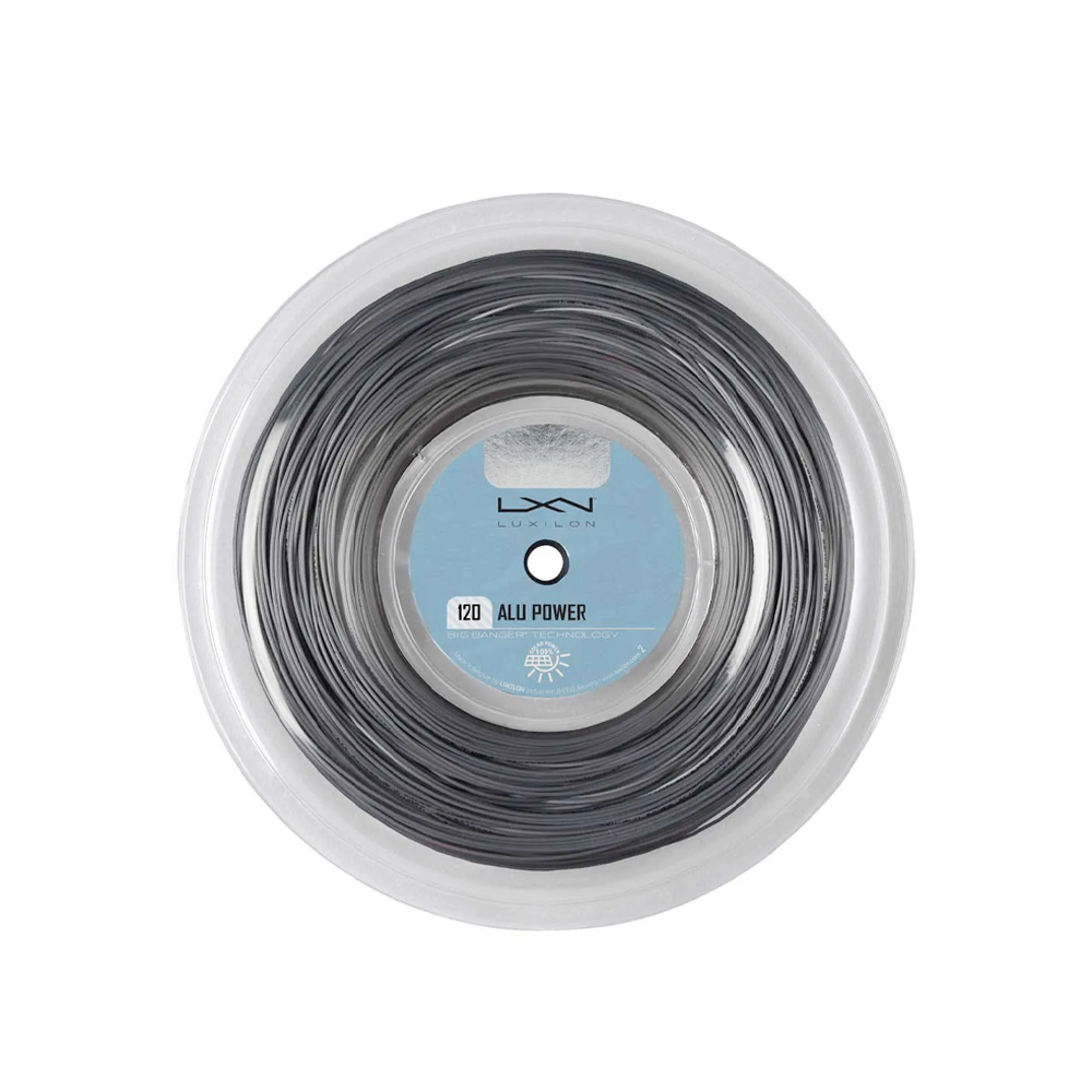 Luxilon Alu Power 120 Reel - 220m - Silver.
