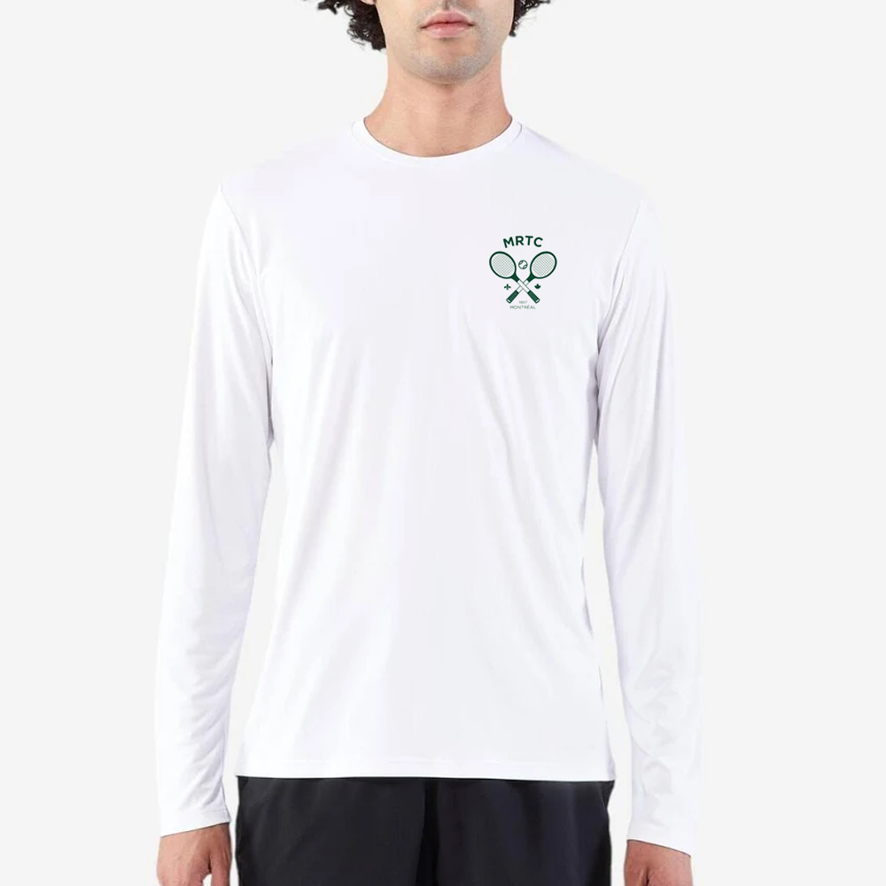 MRTC Dri-F Longsleeve V-Neck - W.