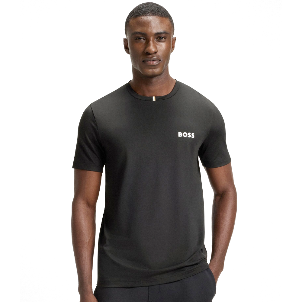 Odour-Control Slim-Fit T-Shirt in Stretch Piqué